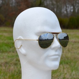 Lunettes de soleil teintées miroir