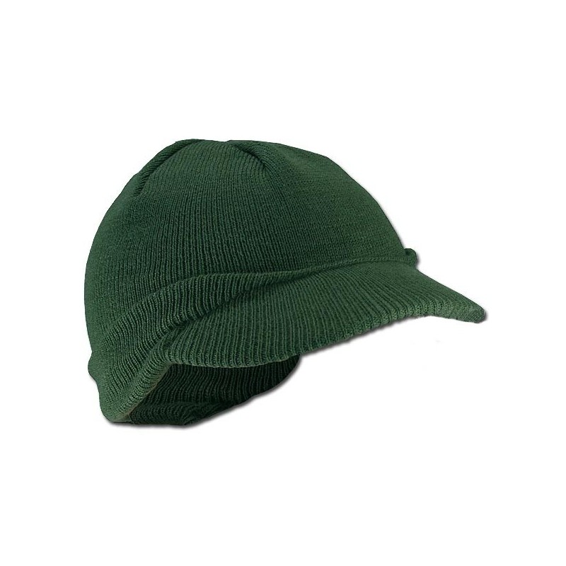 Jeep-Cap verte olive US WWII